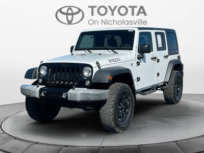 2016 Jeep Wrangler Unlimited Willys Wheeler