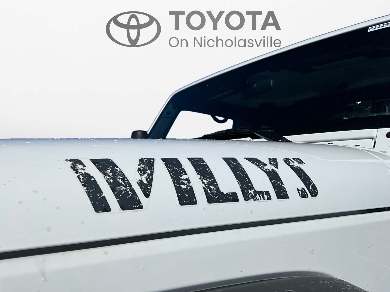 2016 Jeep Wrangler Unlimited Willys Wheeler