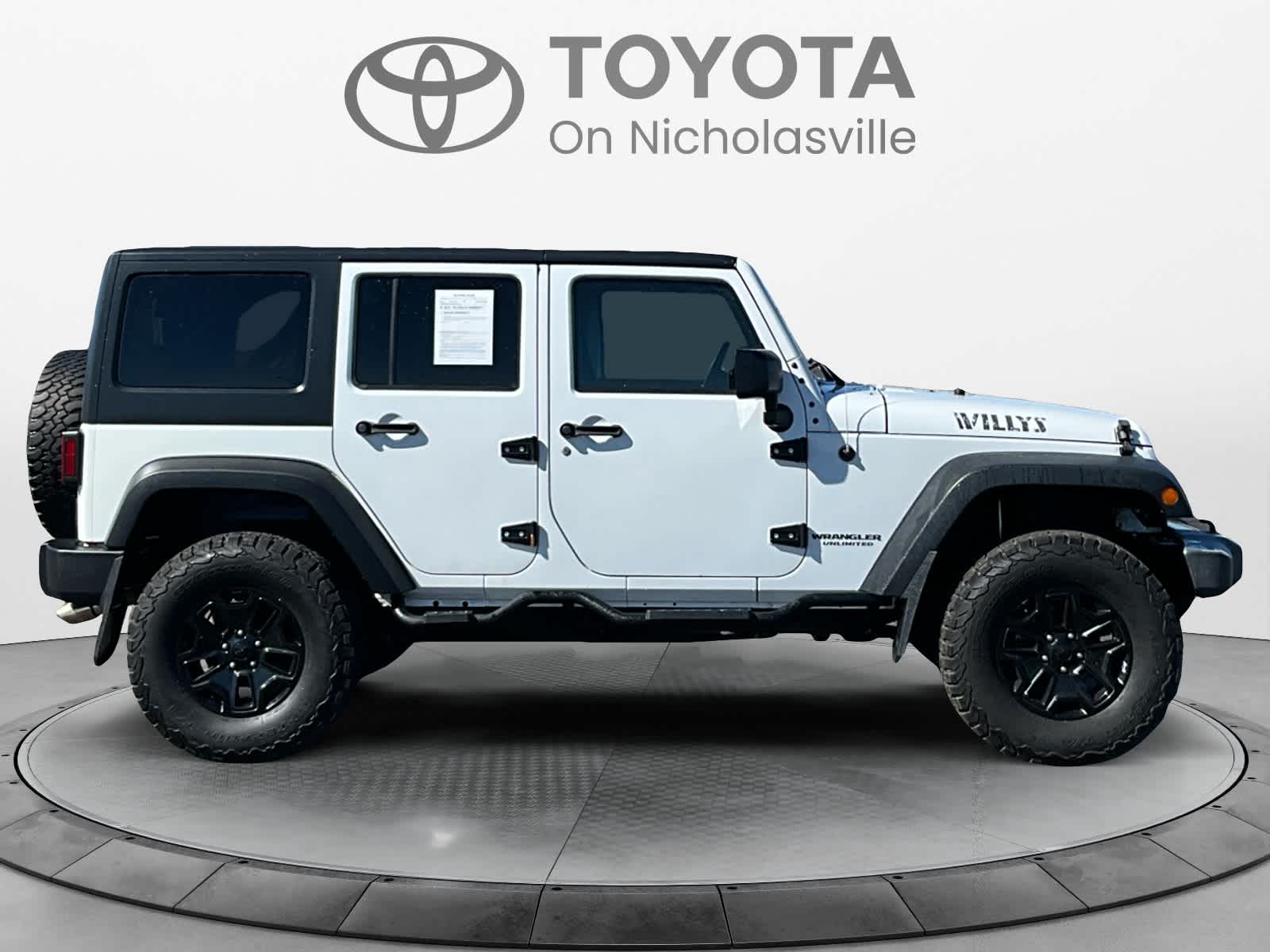 2016 Jeep Wrangler Unlimited Willys Wheeler