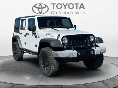 2016 Jeep Wrangler Unlimited Willys Wheeler