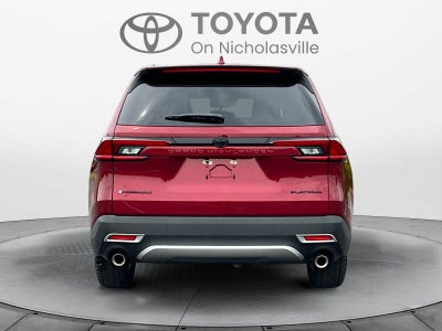 2025 Toyota Grand Highlander Hybrid MAX Platinum