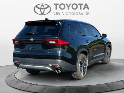 2024 Toyota Grand Highlander Hybrid MAX Platinum
