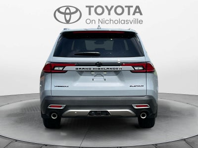 2026 Toyota Grand Highlander Hybrid MAX Platinum