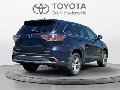 2015 Toyota Highlander LE Plus