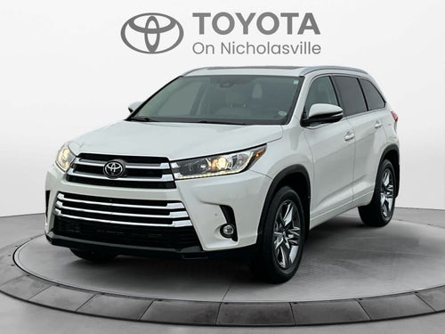 2019 Toyota Highlander Limited Platinum