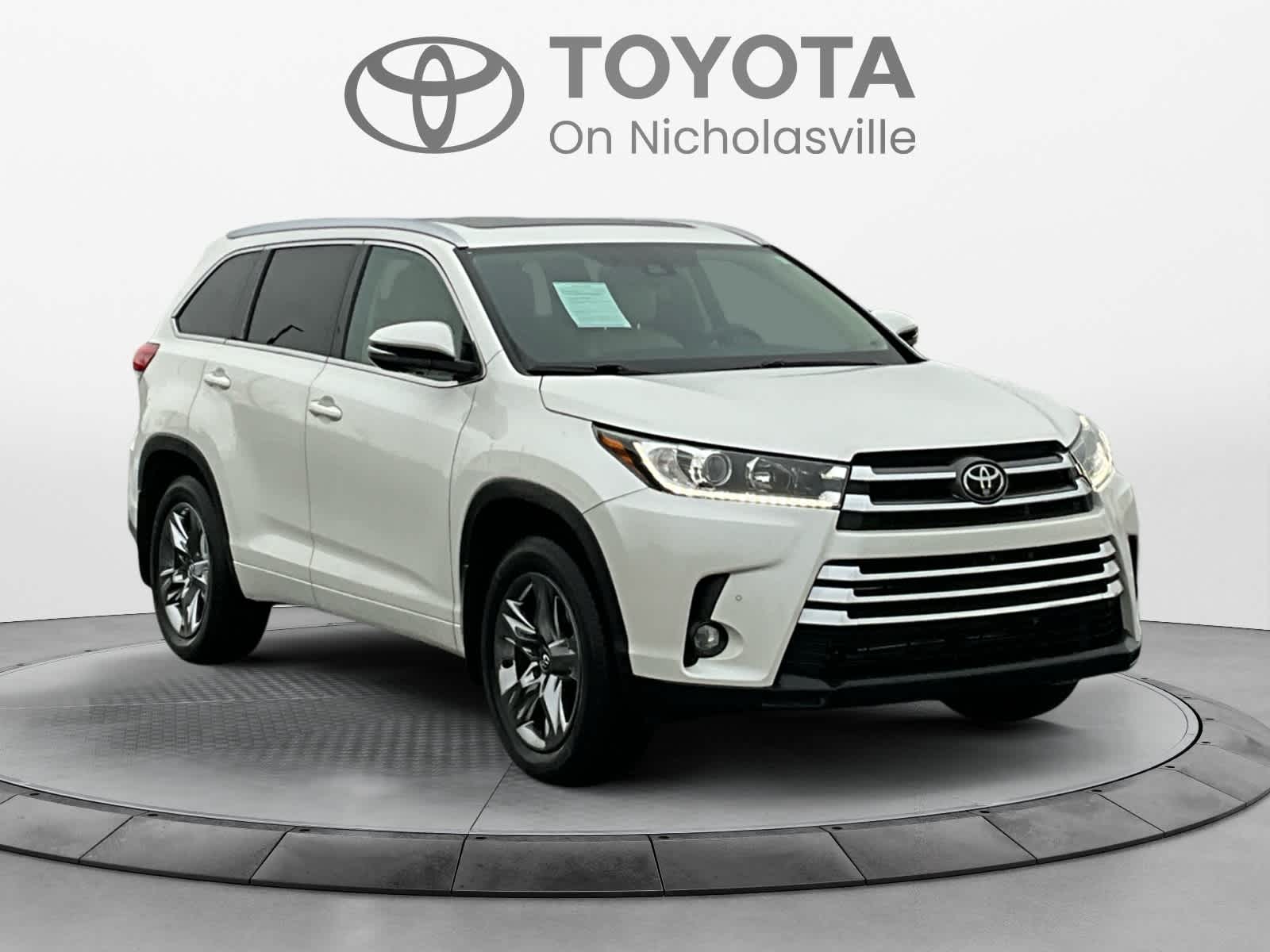 2019 Toyota Highlander Limited Platinum