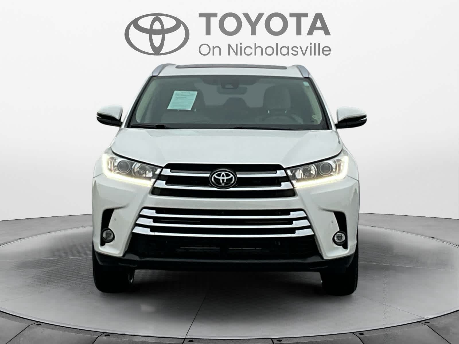 2019 Toyota Highlander Limited Platinum