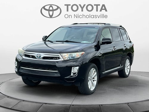 2012 Toyota Highlander Hybrid Limited