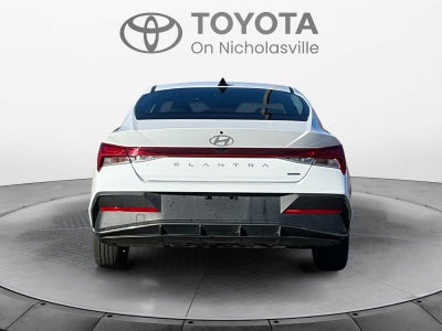 2025 Hyundai Elantra Hybrid Blue