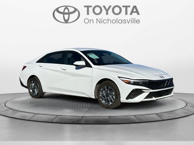 2025 Hyundai Elantra Hybrid Blue