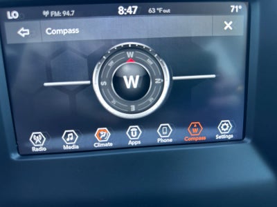 2020 Jeep Compass Latitude w/Sun/Safety Pkg