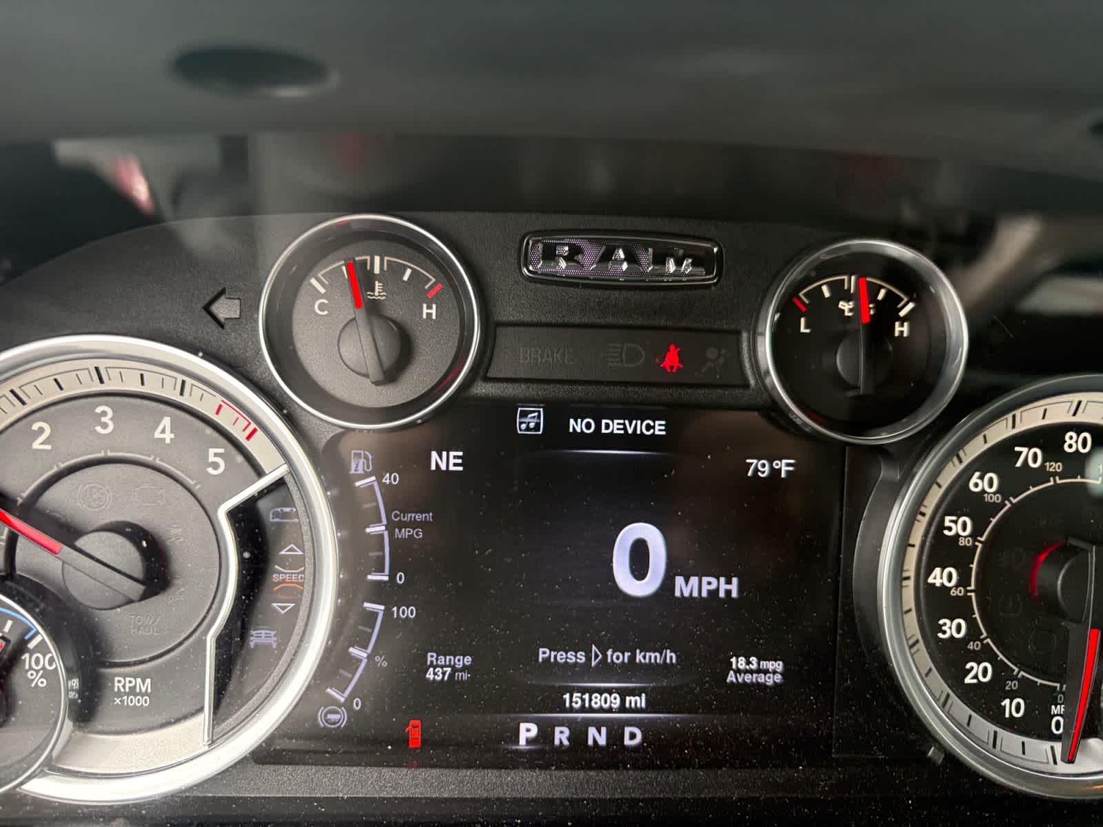2016 RAM 1500 Outdoorsman