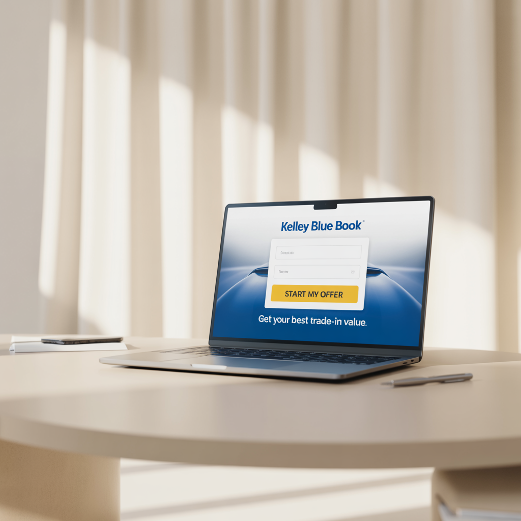Get instant Kelley Blue Book cash offer online for your vehicle