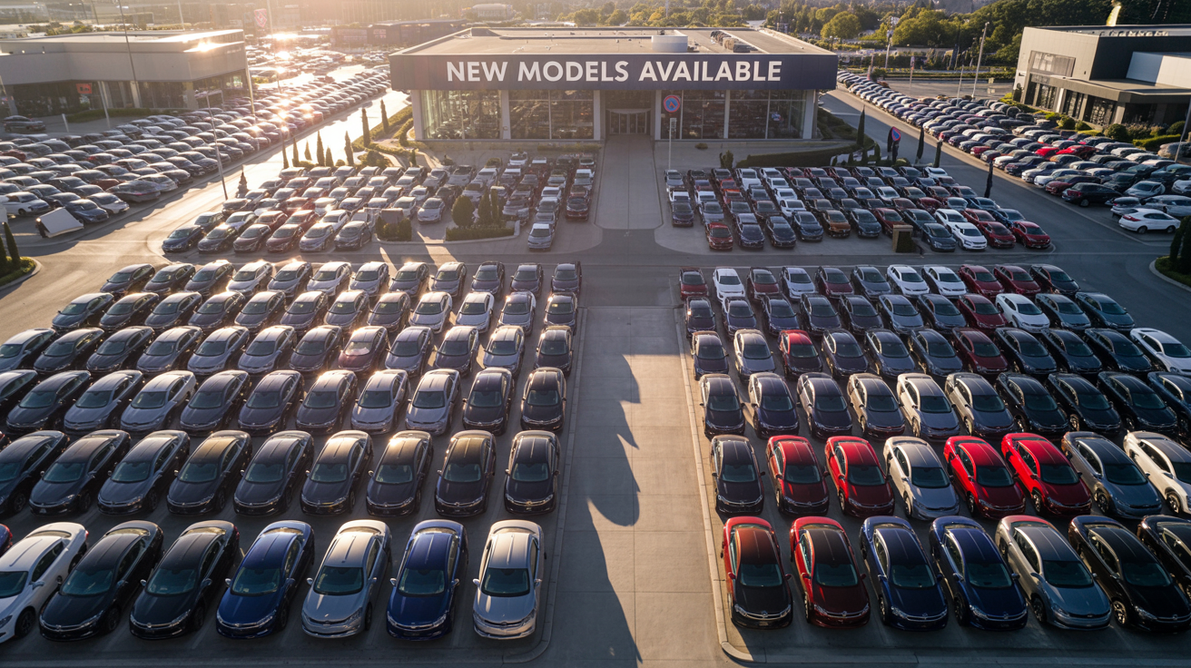 MAP Automotive dealership aerial view with multiple locations